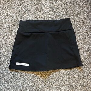 Black Women's Skirt with built in shorts